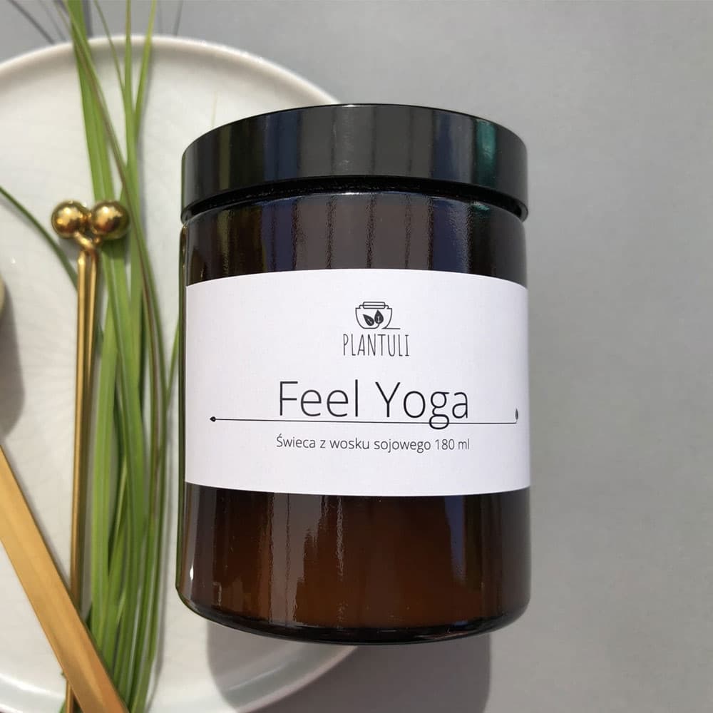 Świeca sojowa Feel Yoga SŁOIK