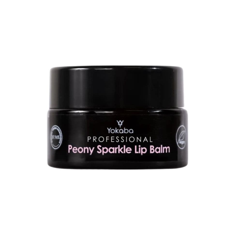 Masełko do ust rozświetlające z drobinkami Peony Sparkle Lip Balm