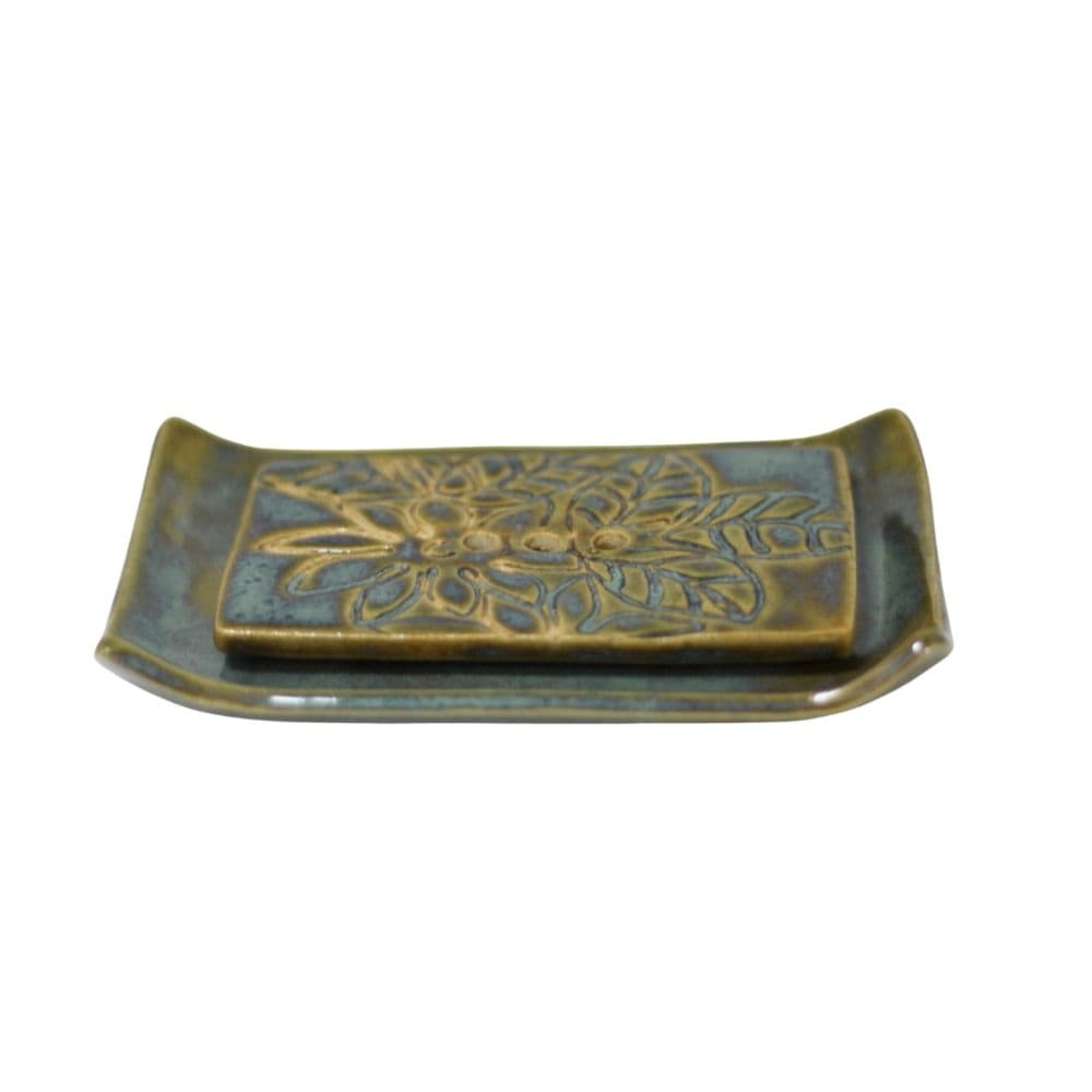 Mydelniczka Ceramiczna - Zielony