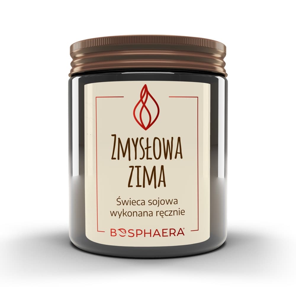 Sojowa świeca zapachowa Zmysłowa Zima