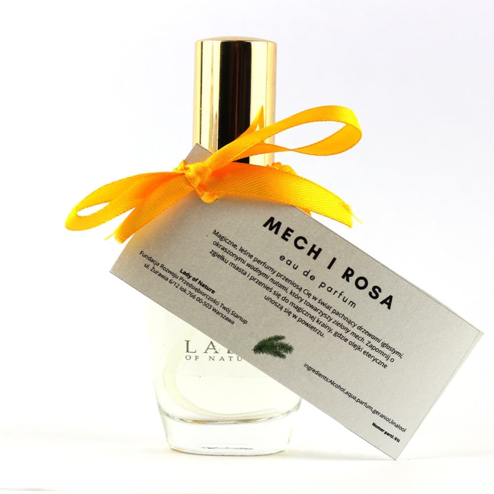 Luksusowe perfumy botaniczne - Mech i Rosa