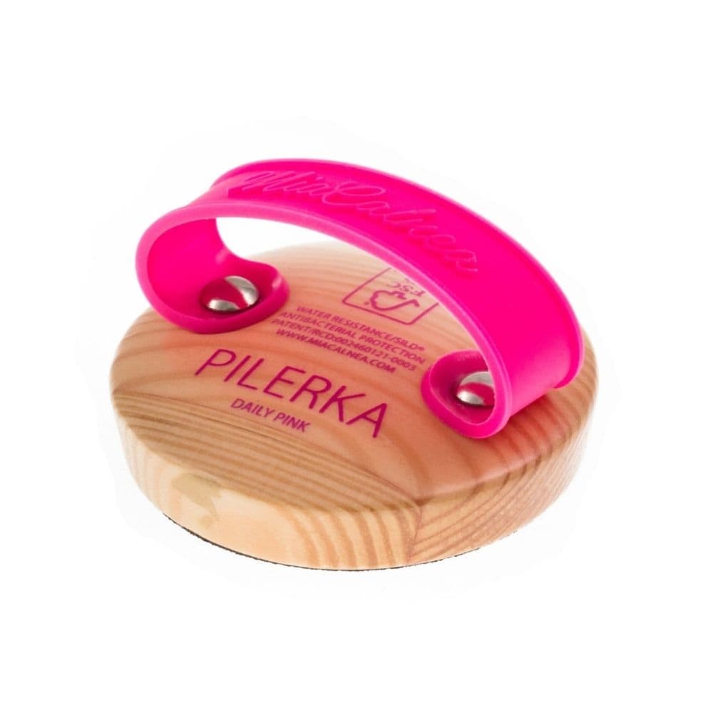 Pilnik drewniany do pięt Pilerka DAILY PINK