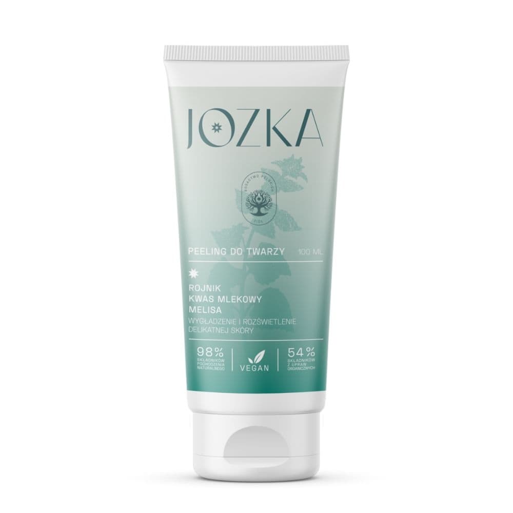 Peeling do twarzy Rojnik Kwas mlekowy Melisa