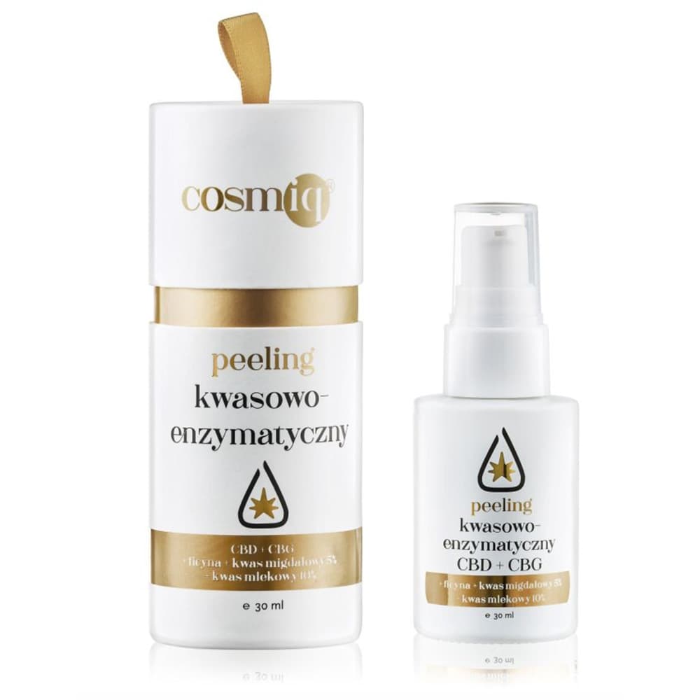 Peeling kwasowo - enzymatyczny CBD+ CBG