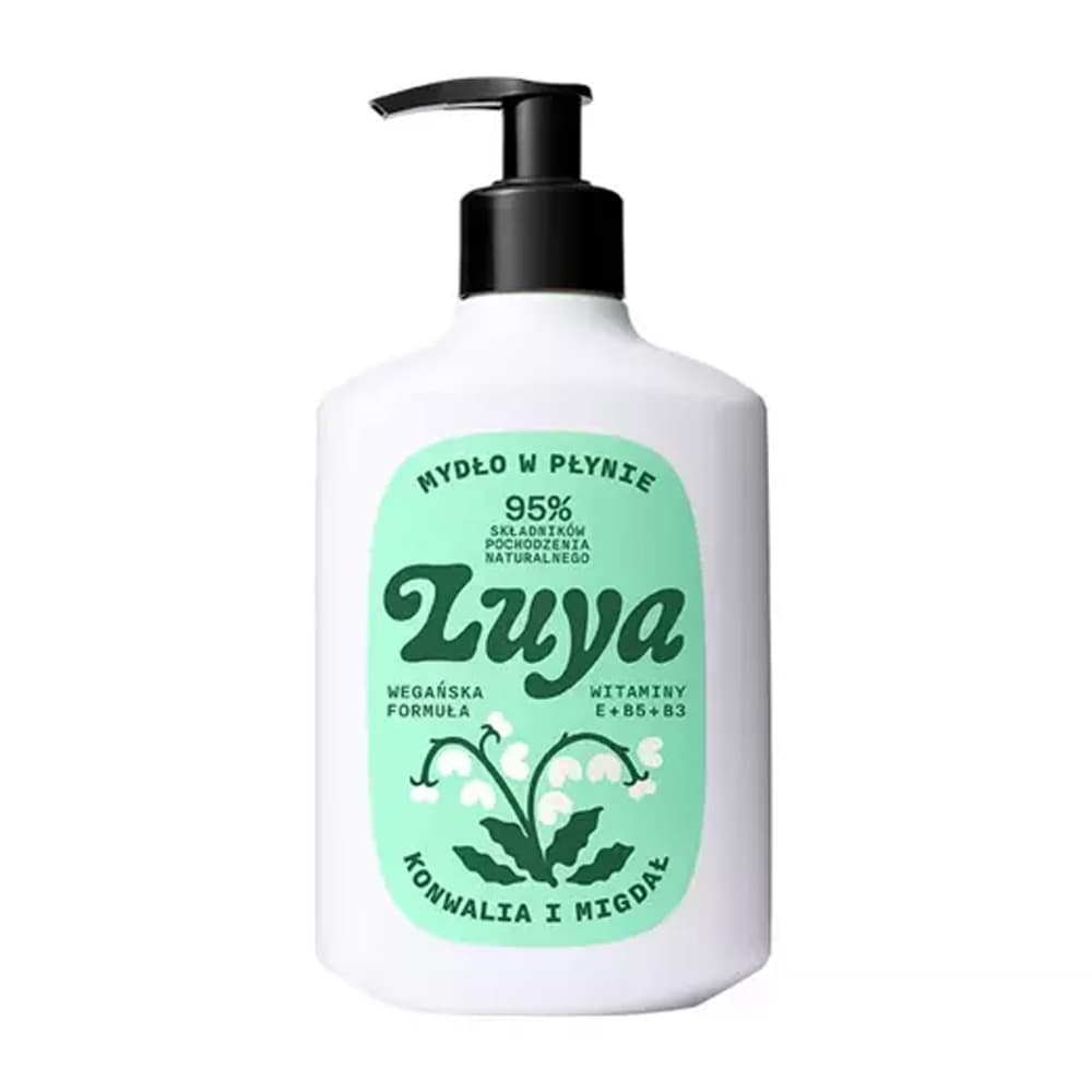 mydło do rąk w płynie, konwalia i migdał