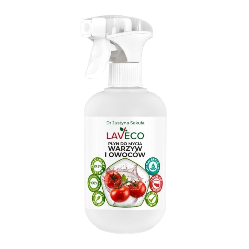 Płyn naturalny do mycia warzyw i owoców