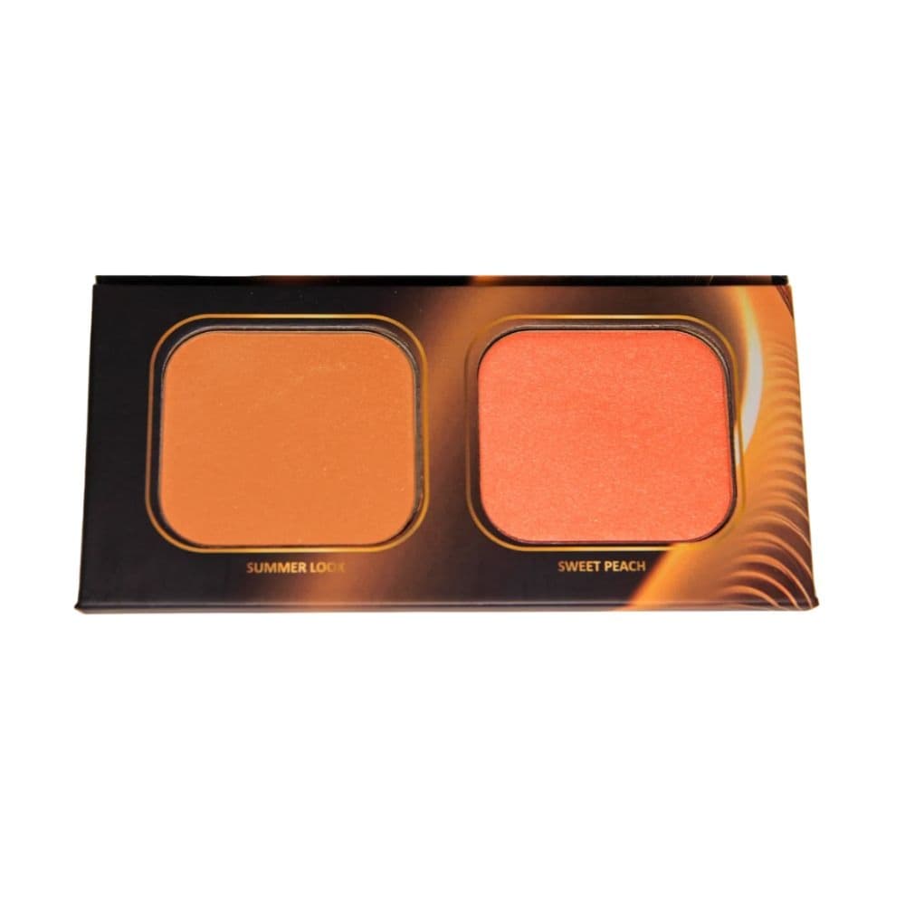 Paleta do konturowania Blush&Bronze Duo Harmony 1 op. (Frosty Skin and Glam Rose)