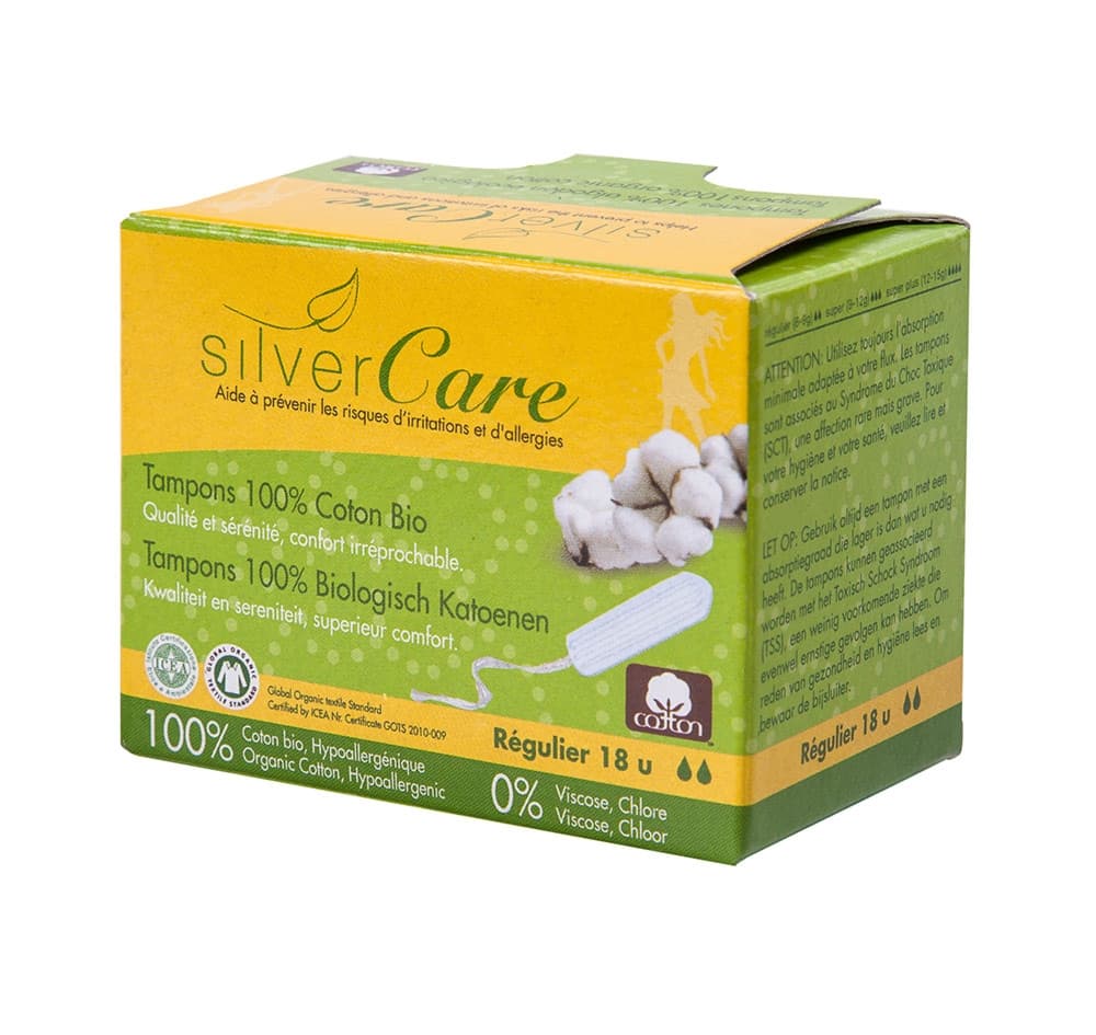 Tampony bez aplikatora Regular Silver Care