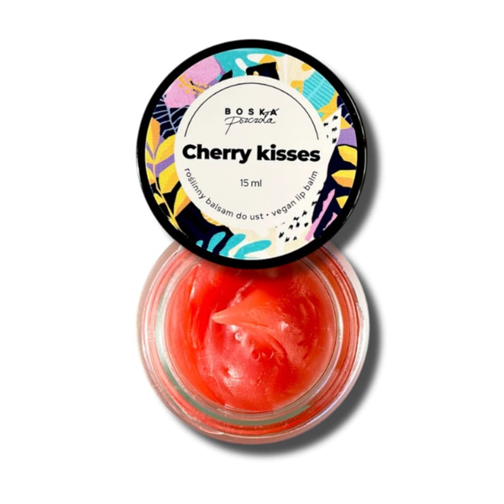 Balsam do ust z kwiatami koniczyny Cherry kisses