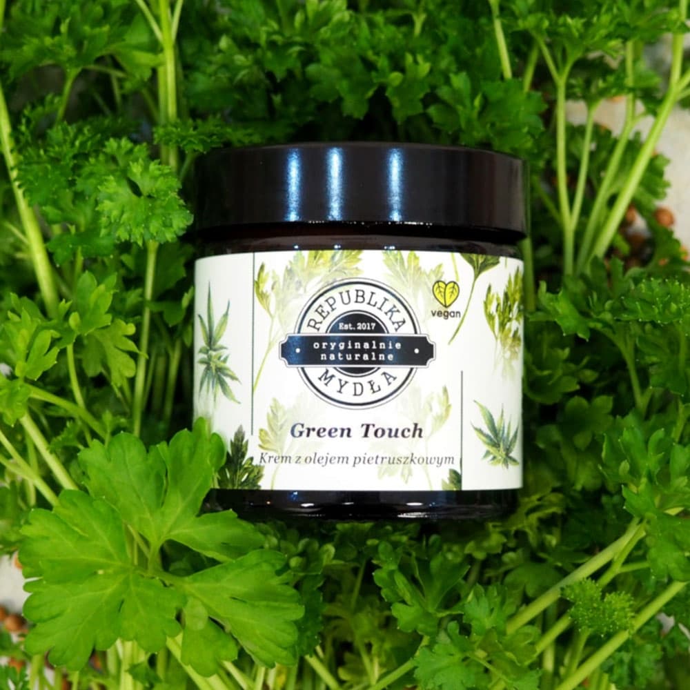 Krem do twarzy z pietruszką Green Touch