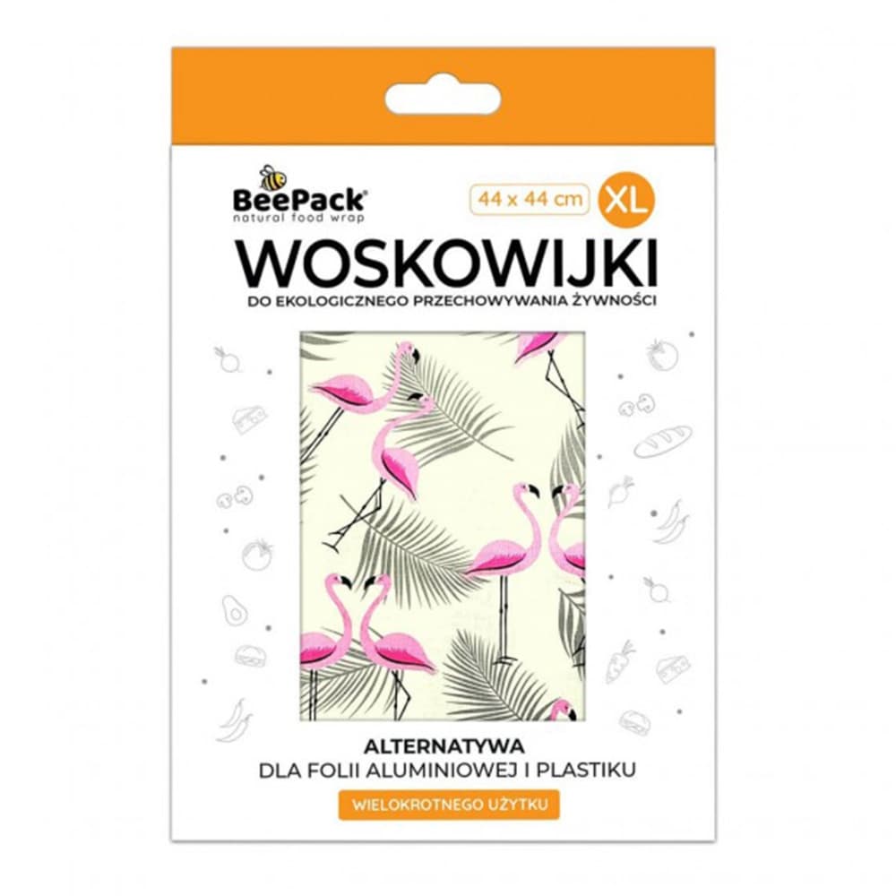 Woskowijka pojedyncza Różowy Flaming -. ( (44x44cm))