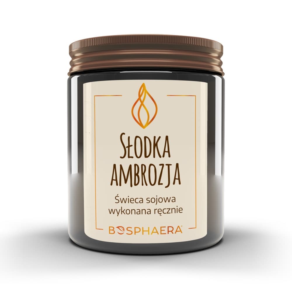 Sojowa świeca zapachowa Słodka Ambrozja