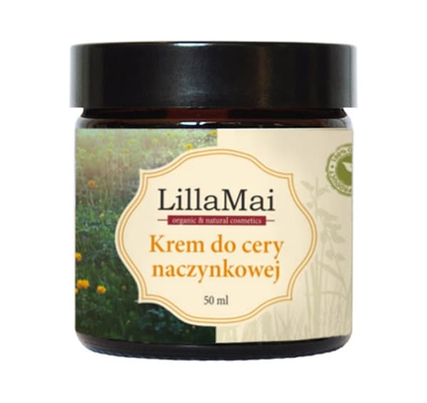 Krem do twarzy do cery naczynkowej
