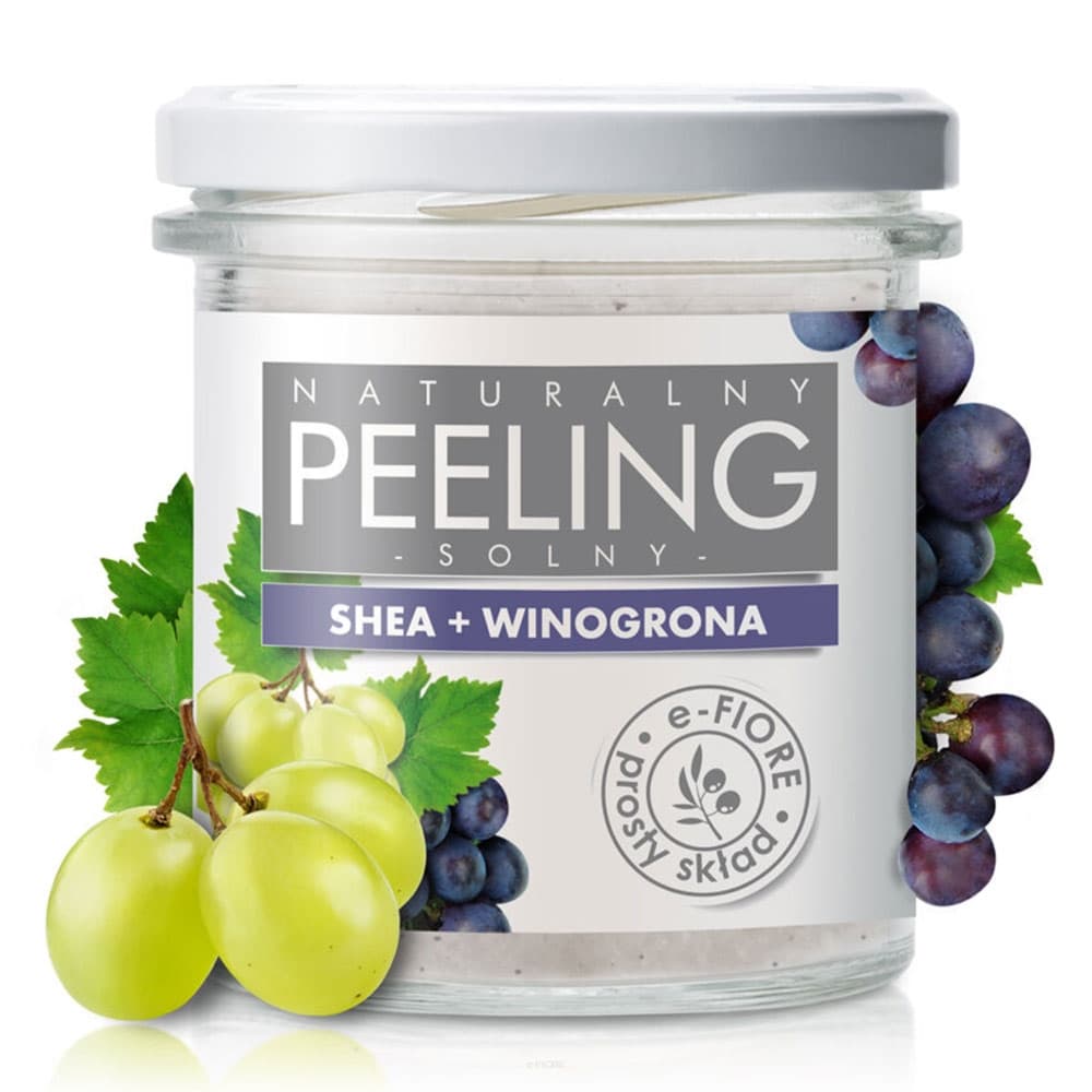 Peeling solny do ciała Winogronowy