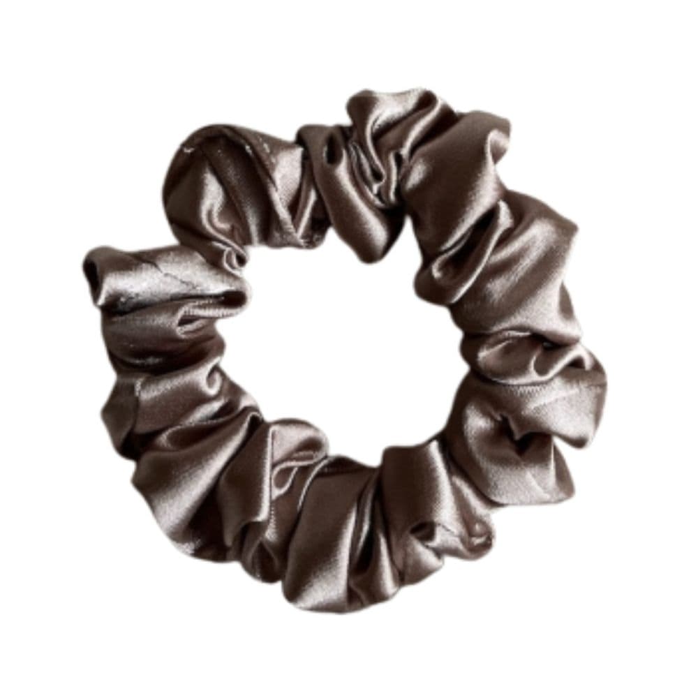 Scrunchie satynowa mini - Krem