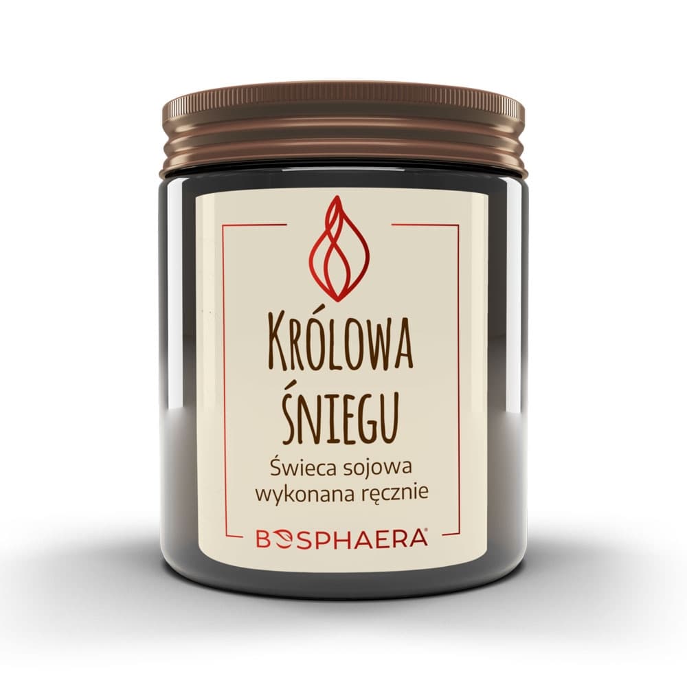 Sojowa świeca zapachowa Królowa Śniegu