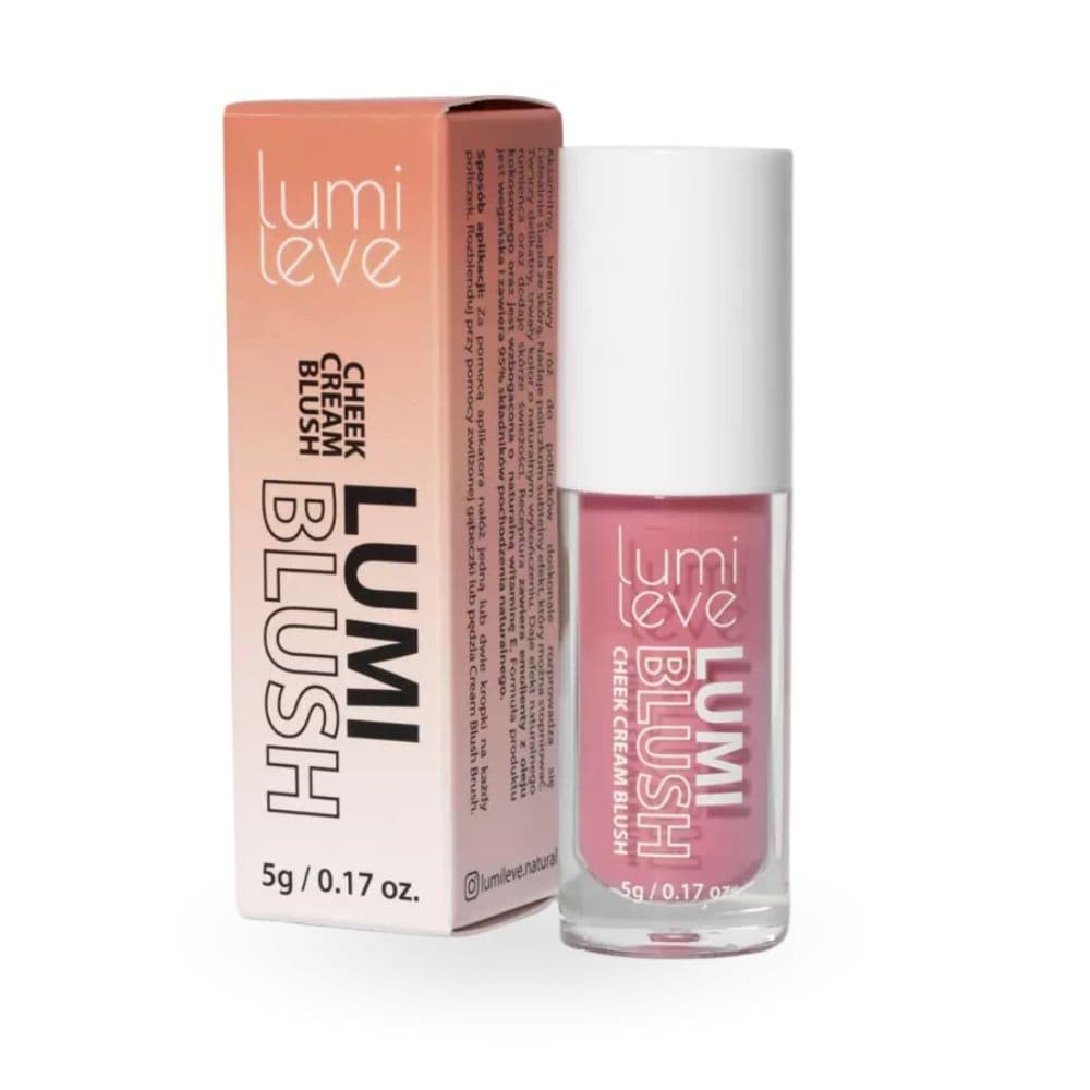 Róż do policzków LumiBLUSH Cheek Cream Blush (R1 PEACHY PETAL – brzoskwiniowy)
