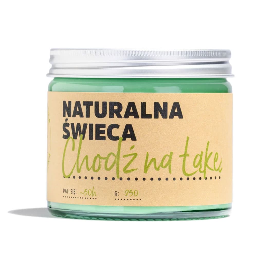 Świeca sojowa Chodź na Łąkę
