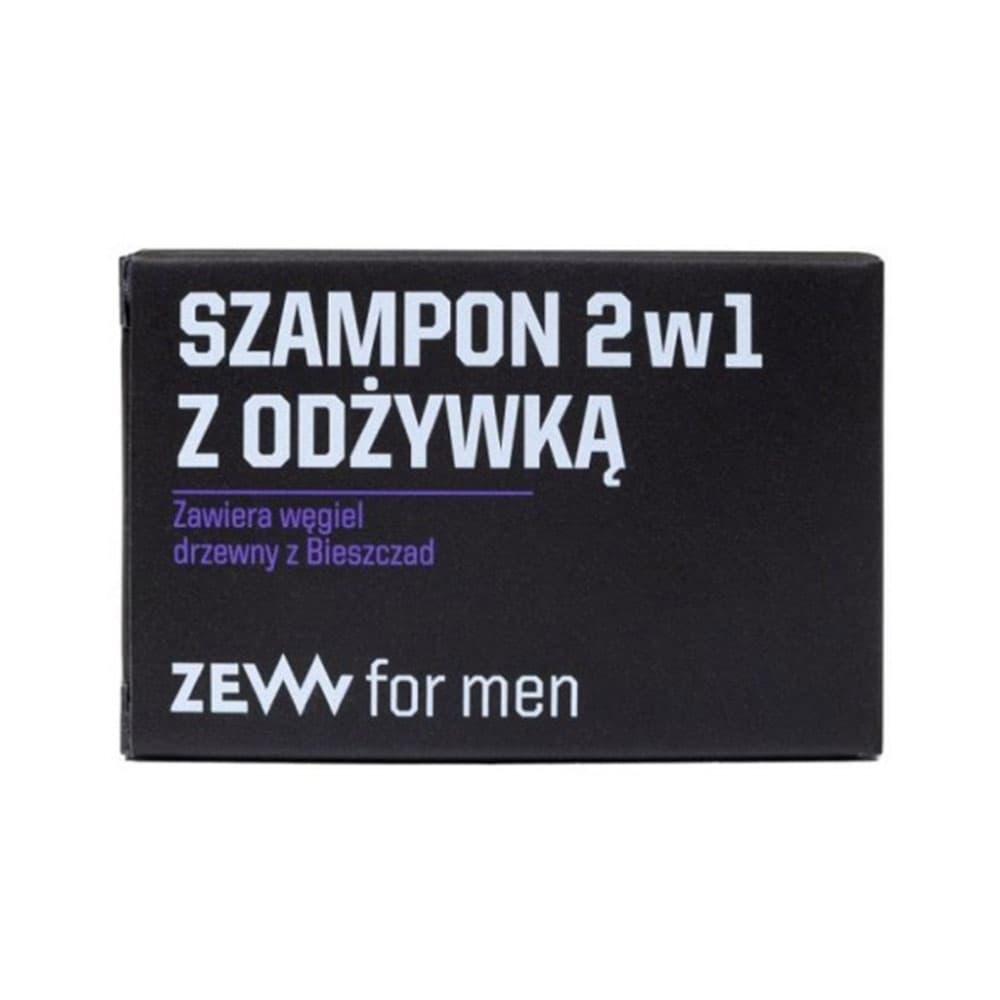 Szampon 2w1 z odżywką z węglem drzewnym z Bieszczad
