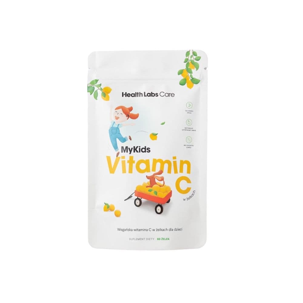 Wegańska witamina C w żelkach dla dzieci - MyKids Vitamin C. (60 żelek)
