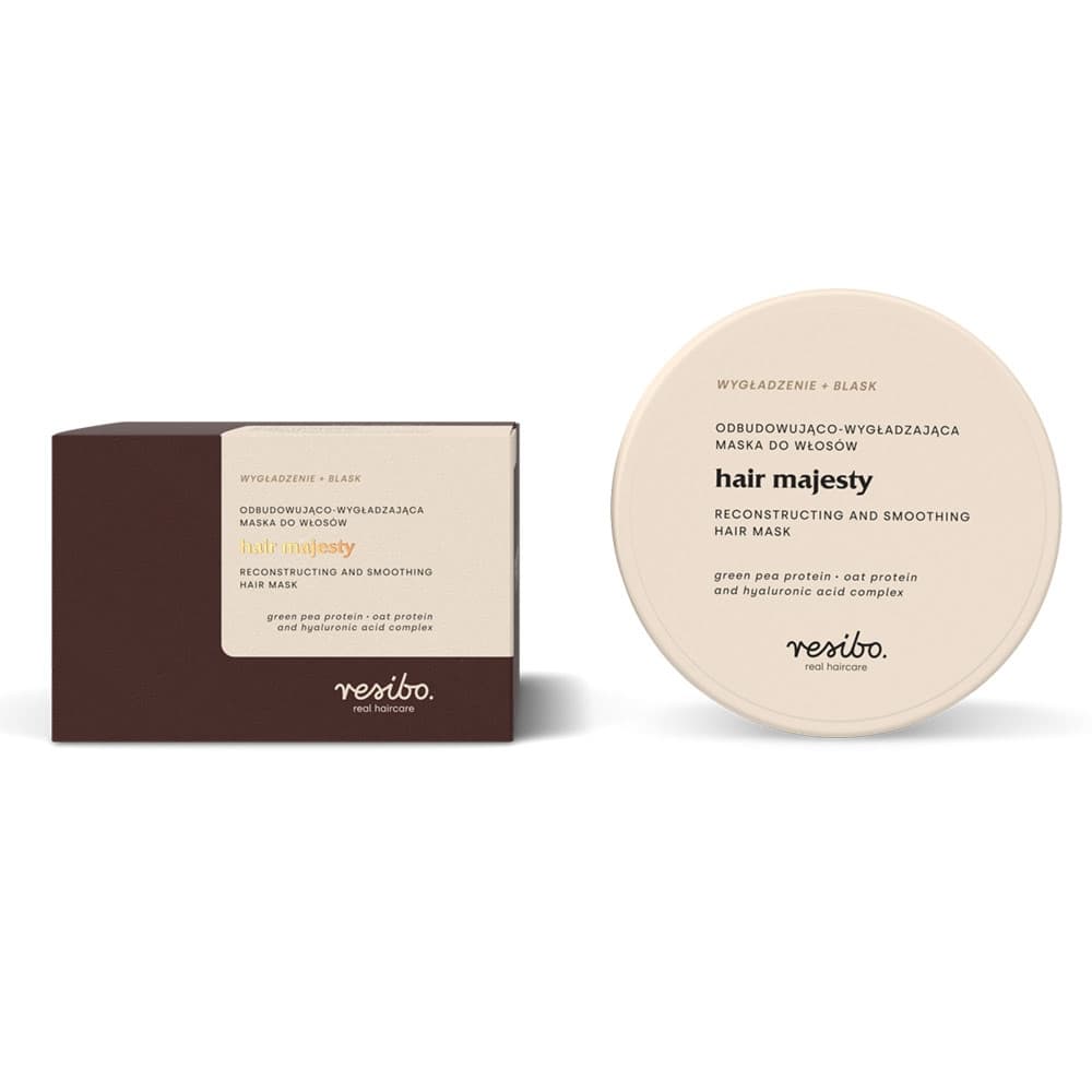 Maska odbudowująco - wygładzająca do włosów Hair Majesty