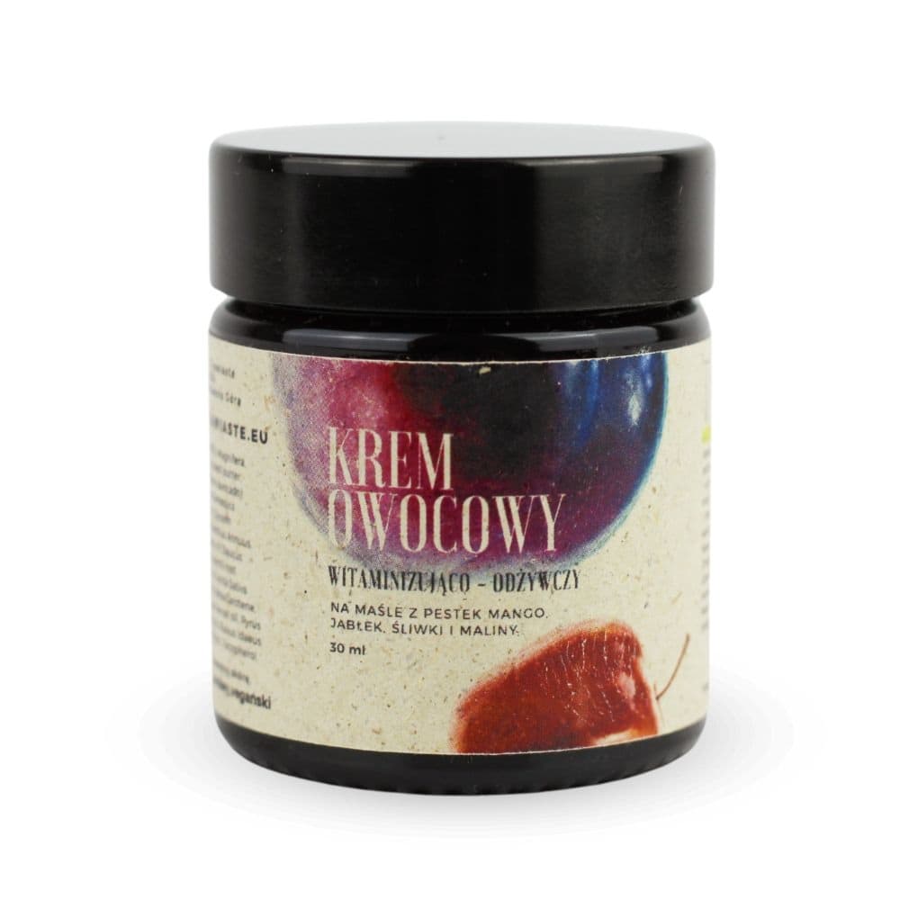 Naturalny krem owocowy