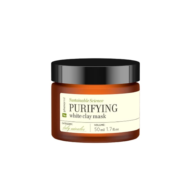 PURIFYING white clay mask - Oczyszczająca maska z białą glinką do skóry tłustej