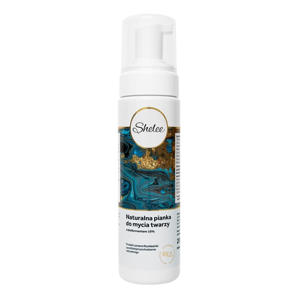Pianka naturalna do mycia twarzy z biofermentem 10%