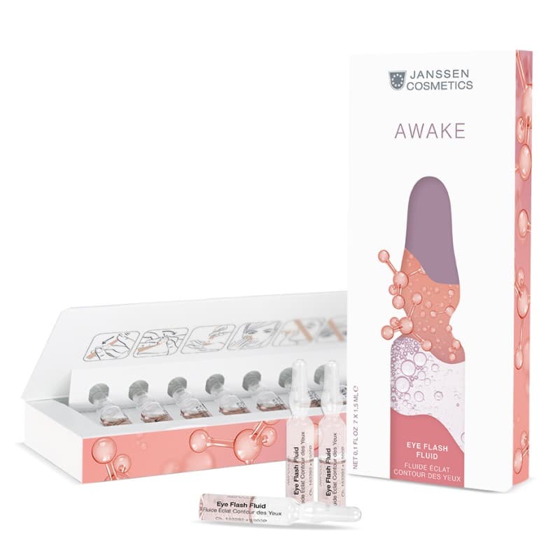 Ampułki do pielęgnacji okolicy oczu Awake Eye Flash Fluid