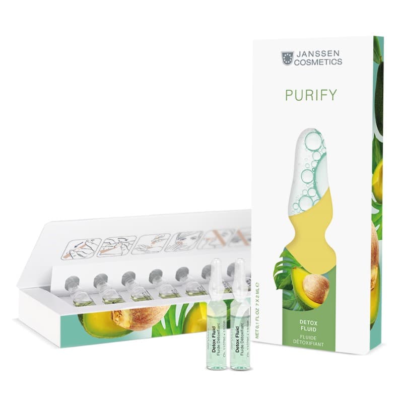 Ampułki do skóry z oznakami zmęczenia Detox Fluid