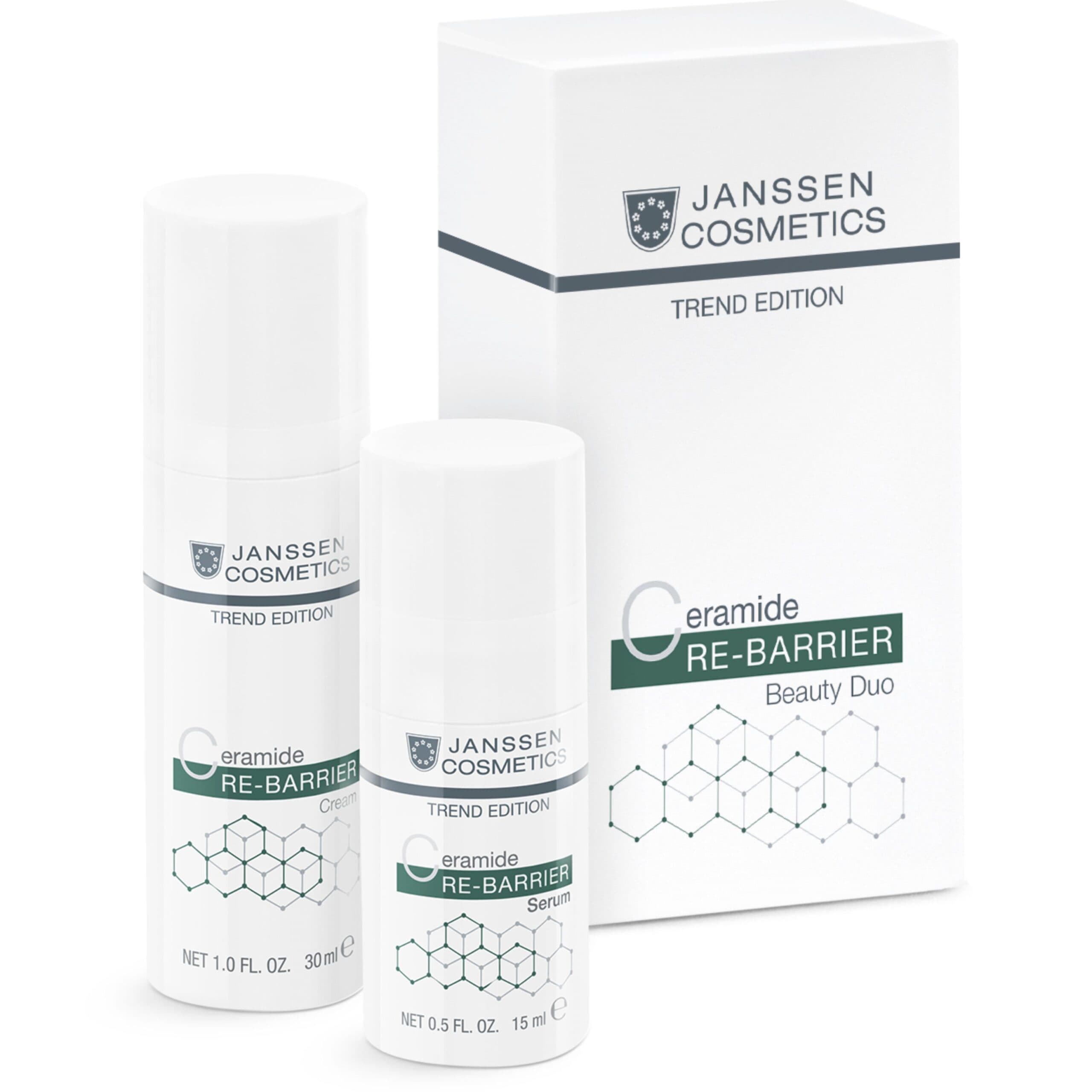 Zestaw serum i kremu z ceramidami Ceramide RE-BARRIER Beauty