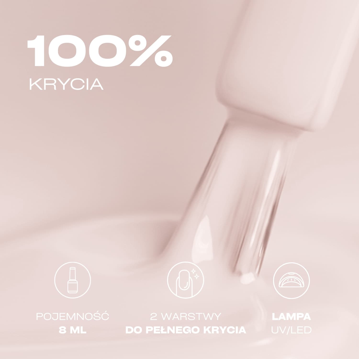 Gelike BARE GRACE Lakier hybrydowy do paznokci, 019 Almond Beige
