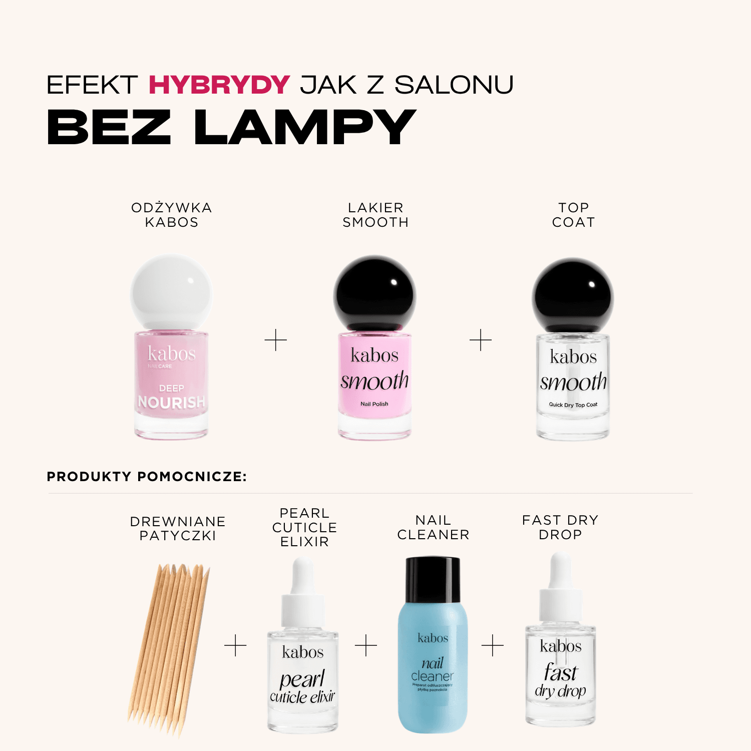 Lakier klasyczny do paznokci Kabos 05 Baby