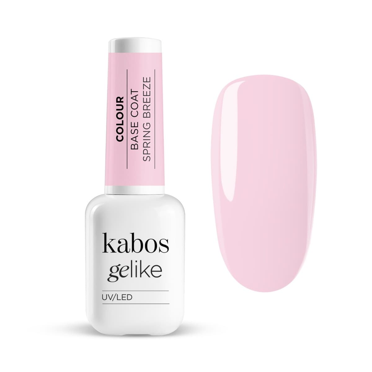 Kolorowa baza hybrydowa Kabos Gelike Colour Base Coat 2in1 Spring Breeze