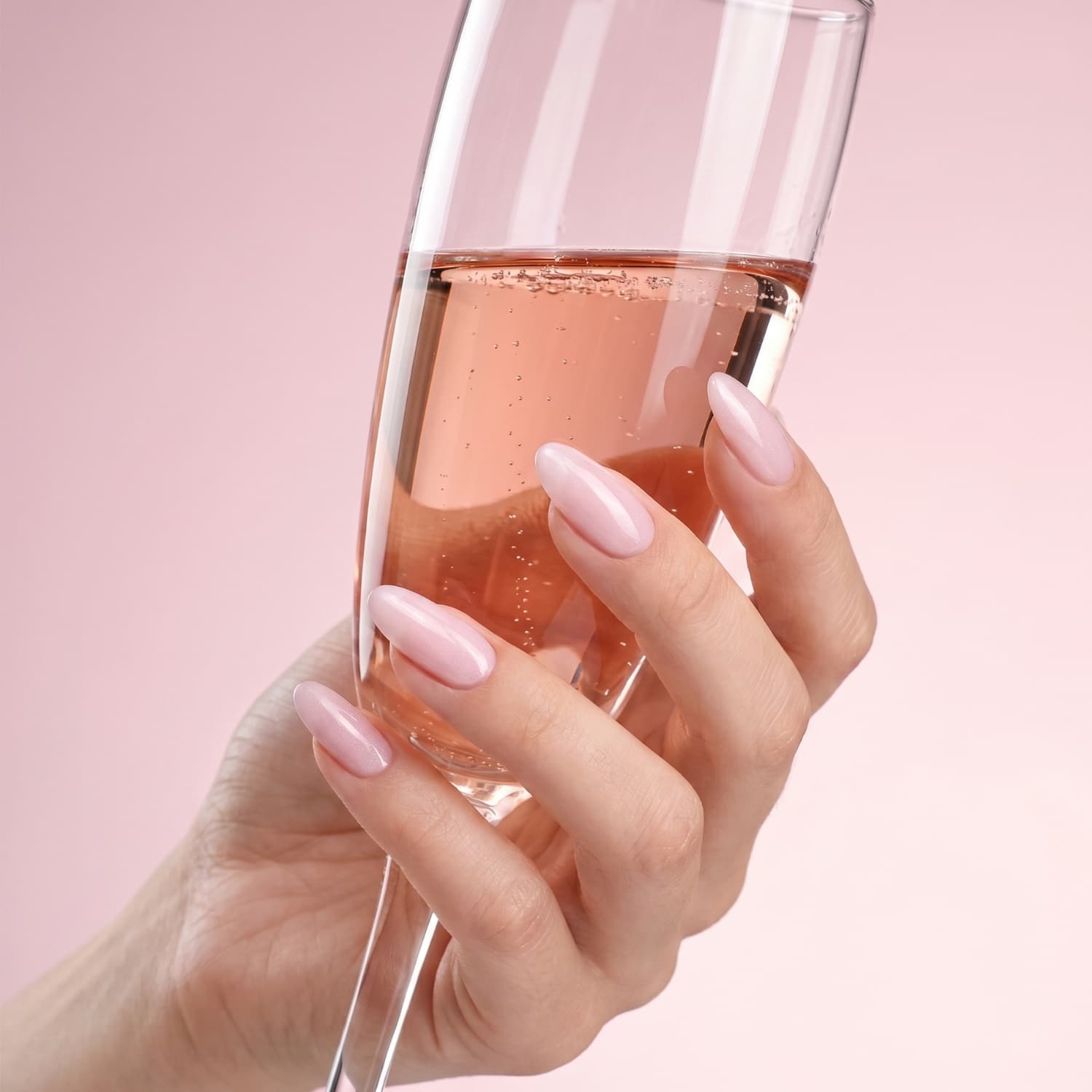 Płynny akrylożel Kabos Liquid Acrygel Brush-On UV/LED Sparkling Rose