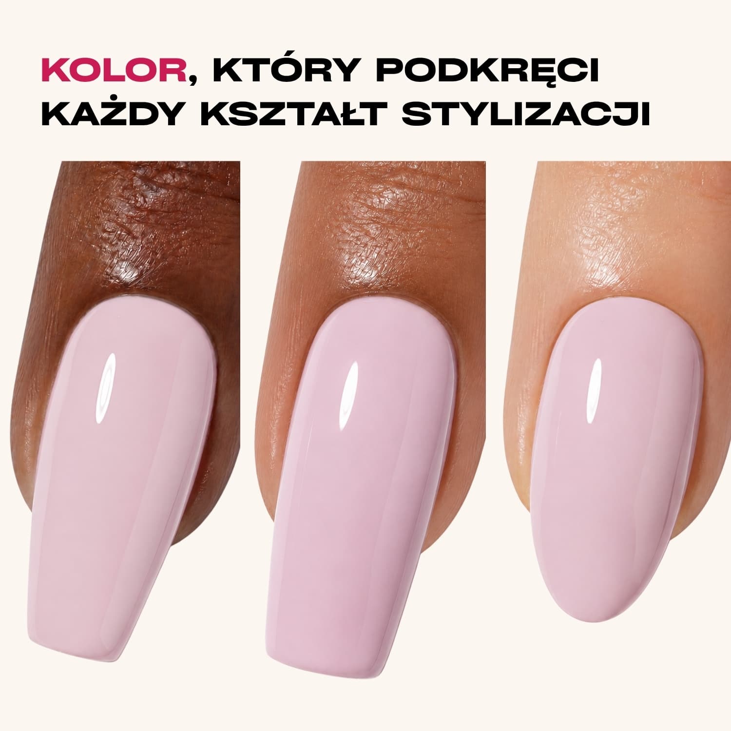 Lakier hybrydowy Kabos Gelike 048 Rose Quartz
