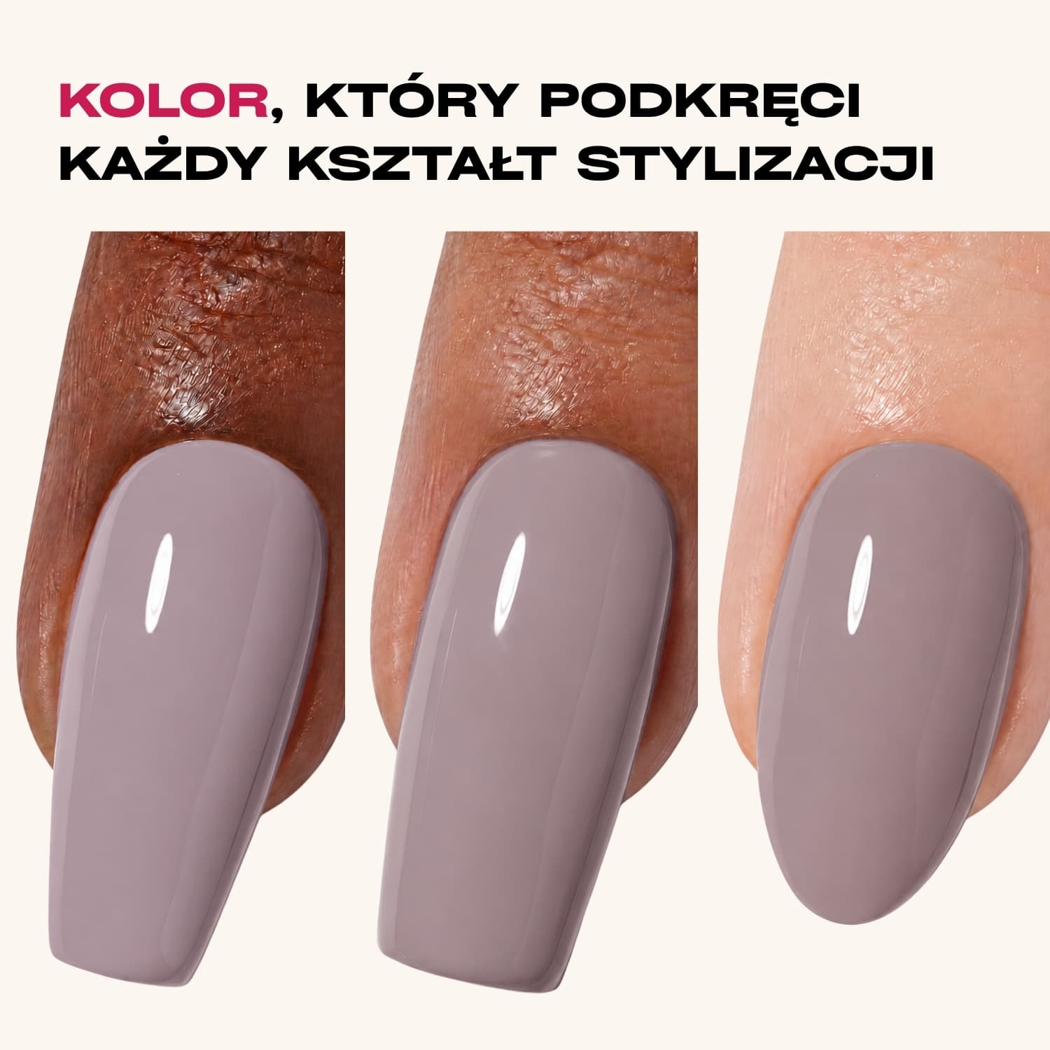 Lakier hybrydowy Kabos Gelike 004 Stone Beige