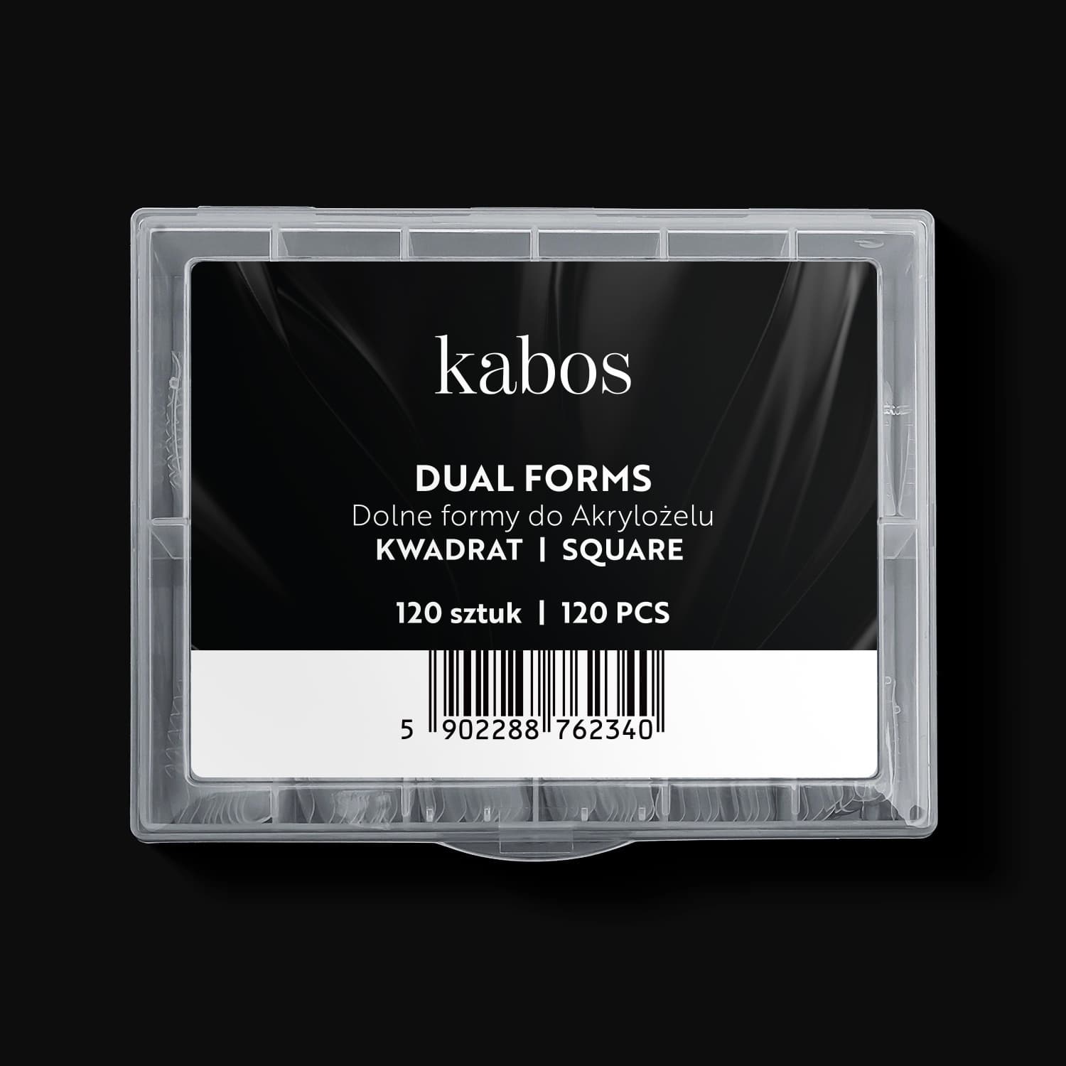 Dual forms - Dolne formy do żelu i akrylożelu. Kwadrat