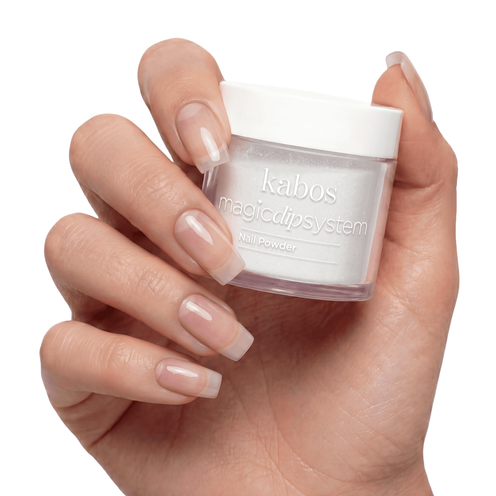 Puder do manicure tytanowego Kabos MDS 001 Clear