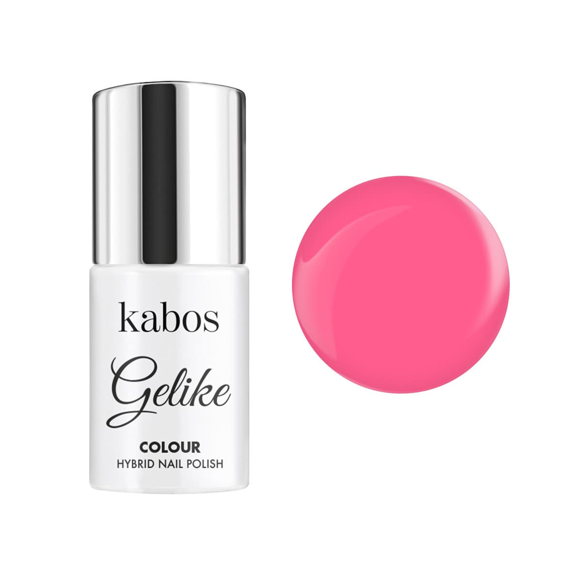 Lakier hybrydowy Kabos Gelike Pink Alert | Tylko 4,90 zł!