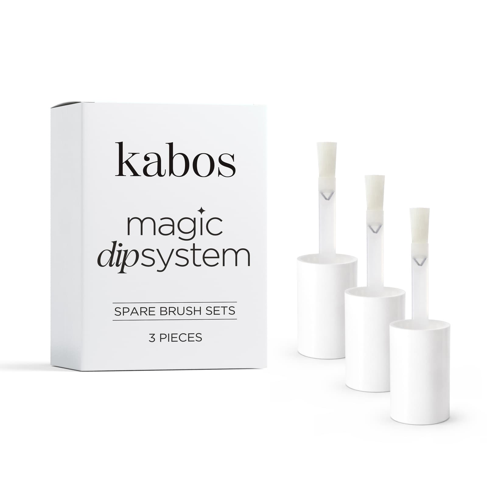Zapasowe pędzelki do Top i Base Gel Kabos MDS -