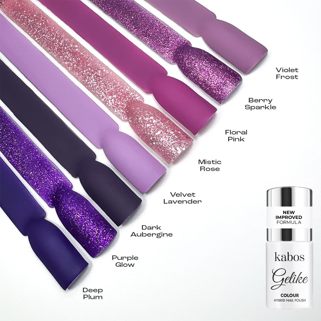 Lakier hybrydowy Kabos Gelike Deep Plum | Tylko 4,90 zł!
