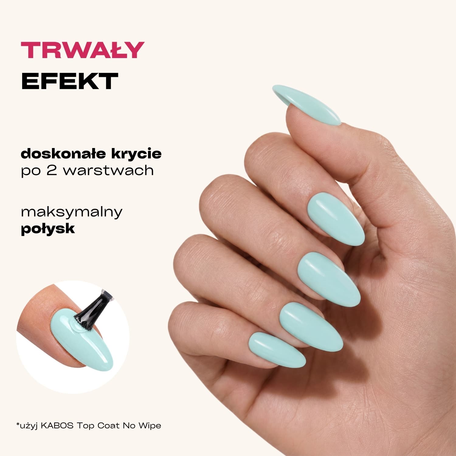 Lakier hybrydowy Kabos Gelike 051 Ice Blue