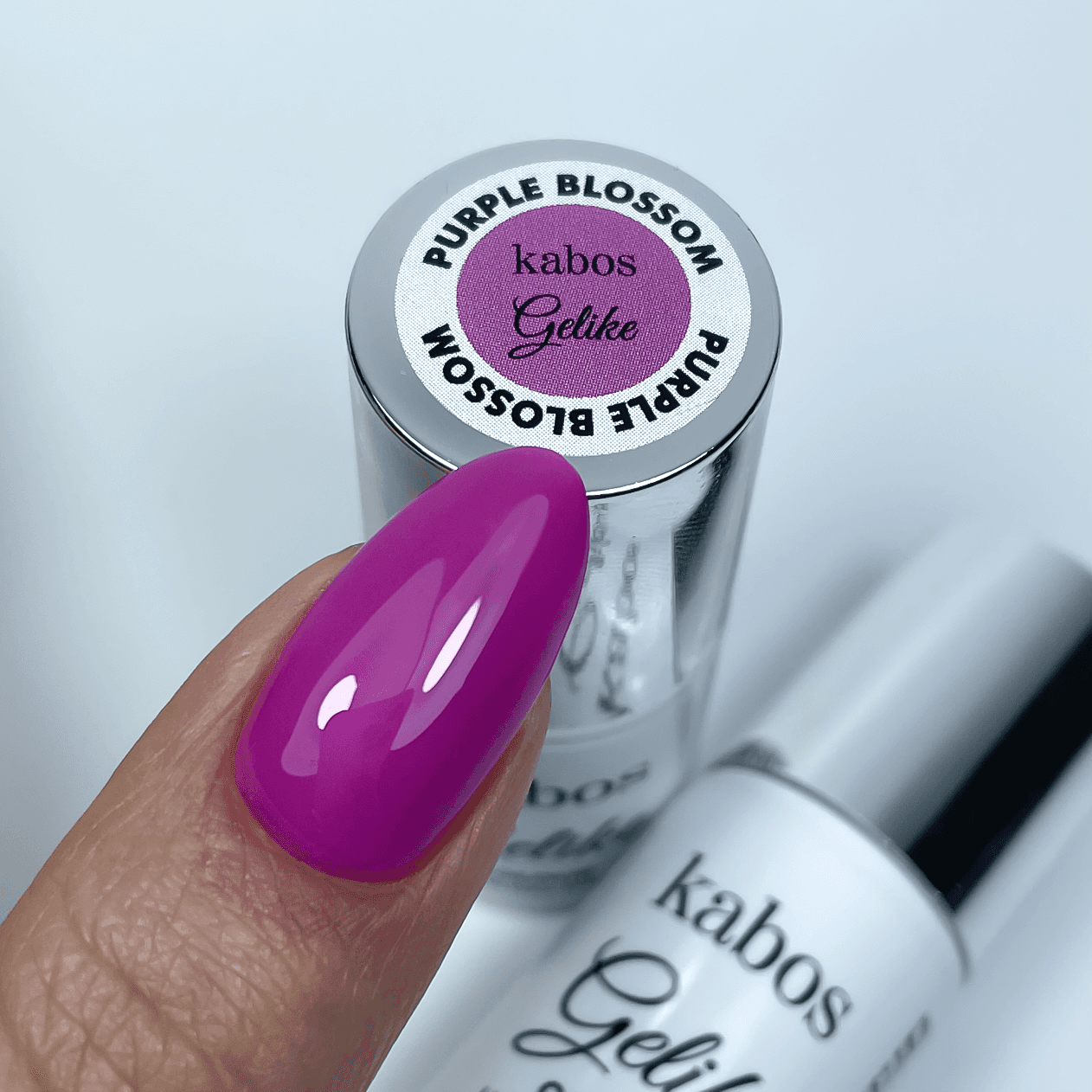 Lakier hybrydowy Kabos Gelike Purple Blossom | Tylko 4,90 zł!