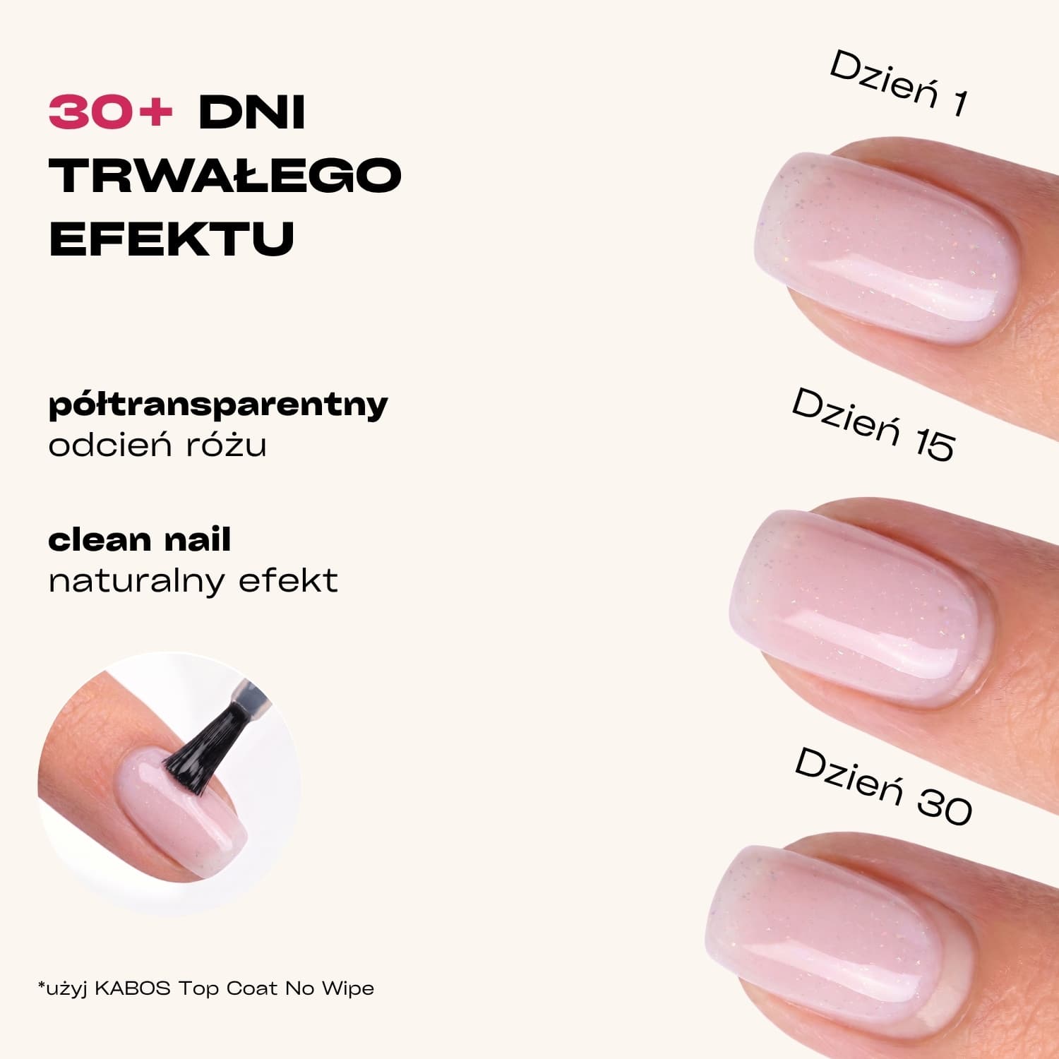 Gelike Colour Base Coat 2 in 1 Baza hybrydowa do paznokci, Sparkle Mist