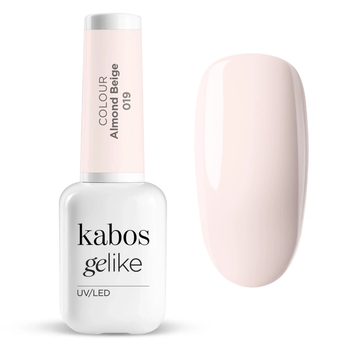 Lakier hybrydowy Kabos Gelike 019 Almond Beige