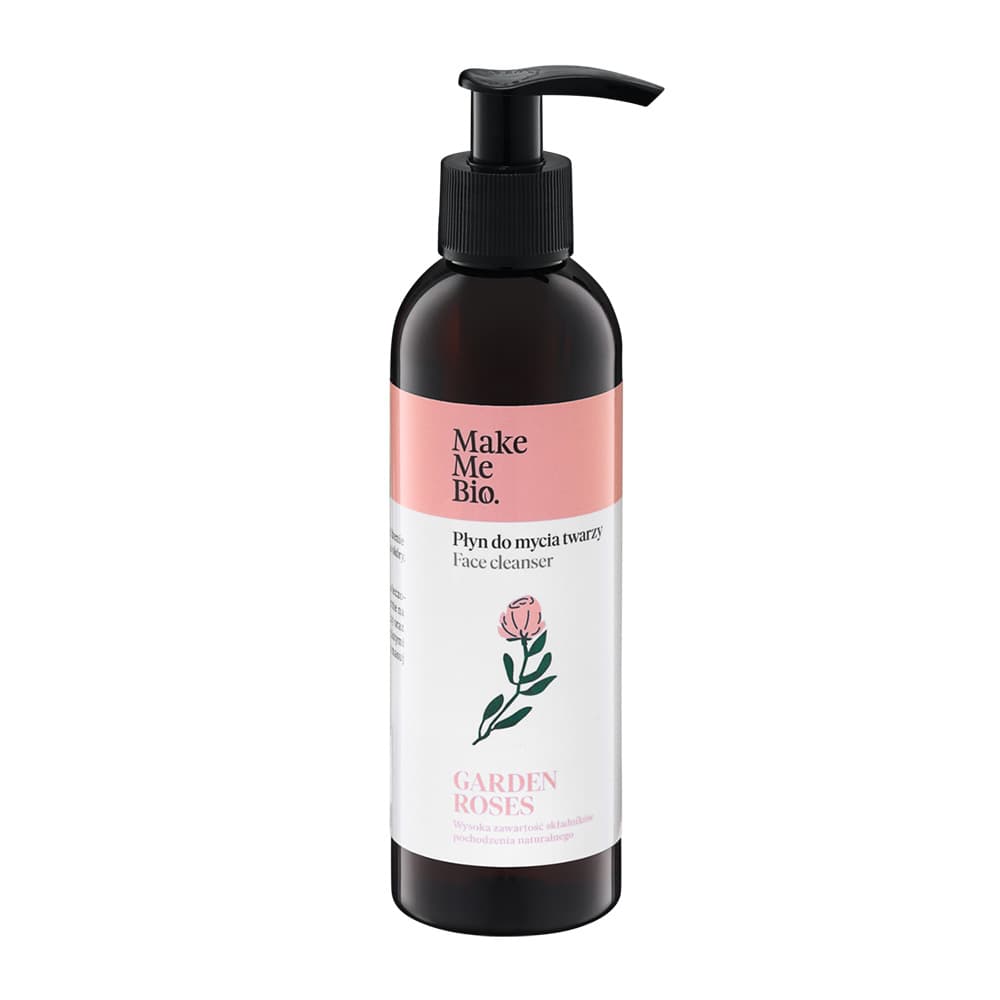 Płyn do mycia twarzy - Make Me Bio - Garden Roses -