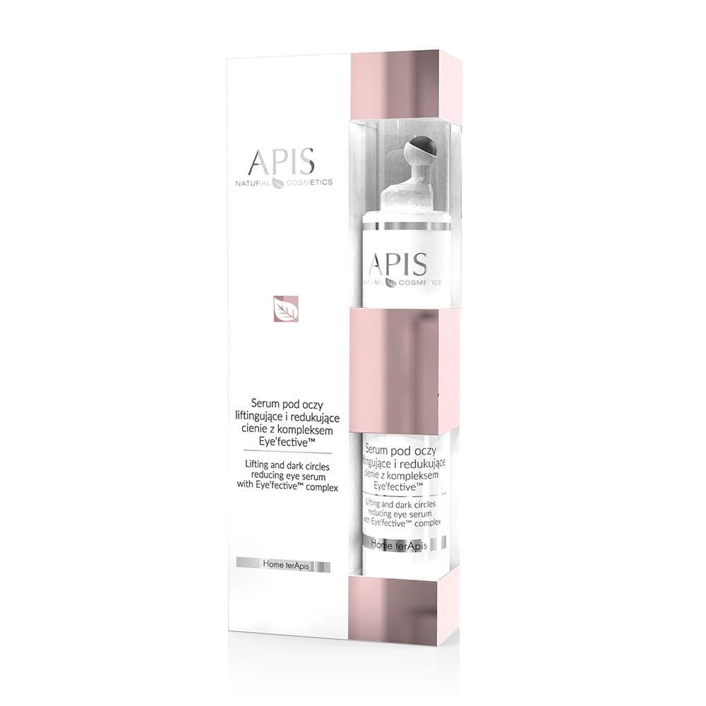 Serum Roll-on pod oczy liftingujące i redukujące cienie Apis z kompleksem Eye’fective™ -