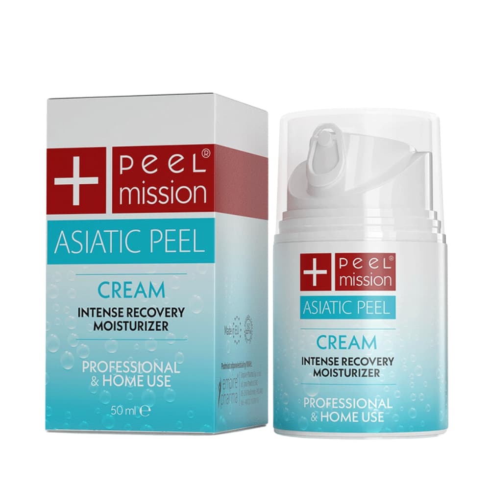 Intensywnie regenerujący krem ​​nawilżający - Peel Mission - Asiatic Peel Cream -