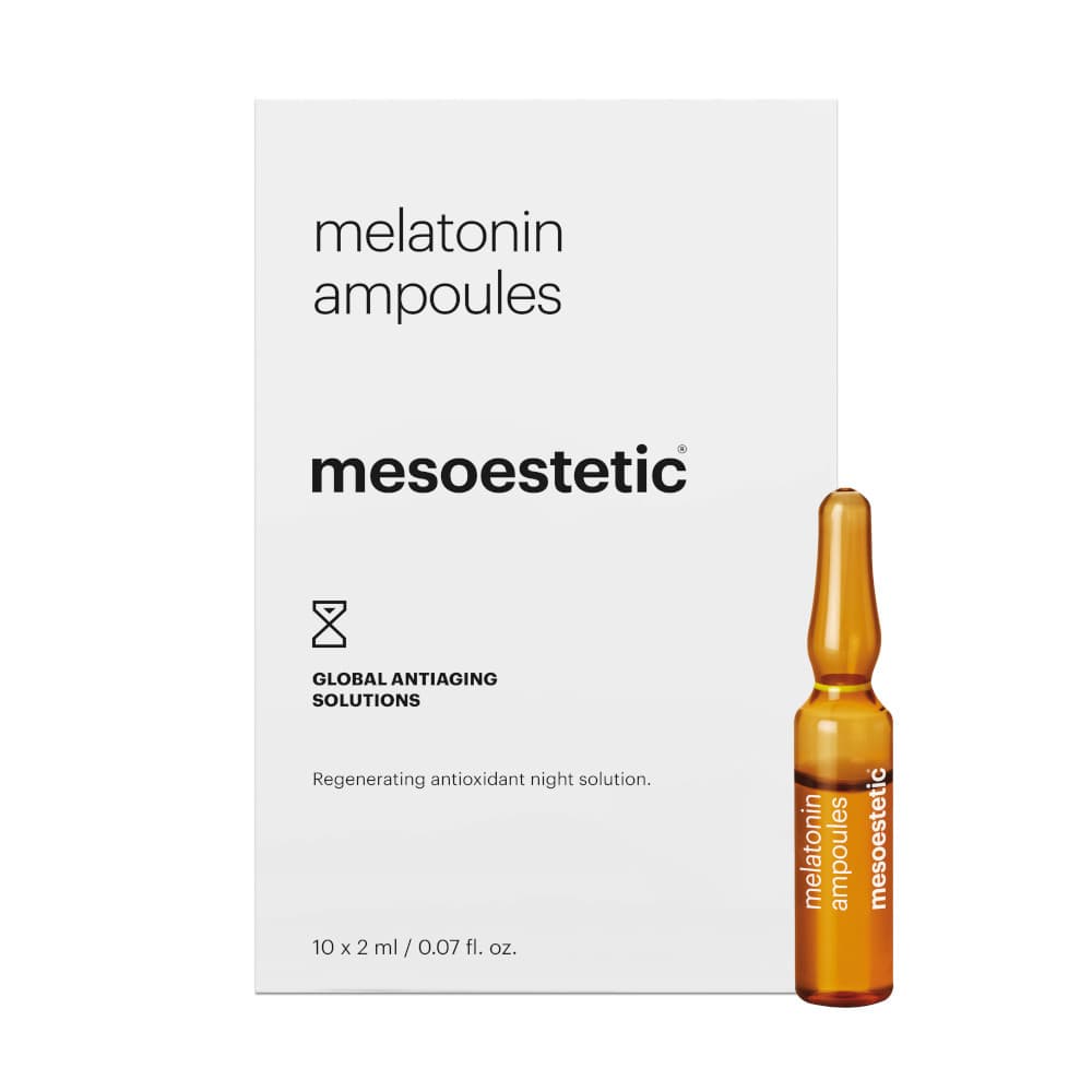Ampułki regenerujące na noc Mesoestetic Melatonin Ampoules (10 x)